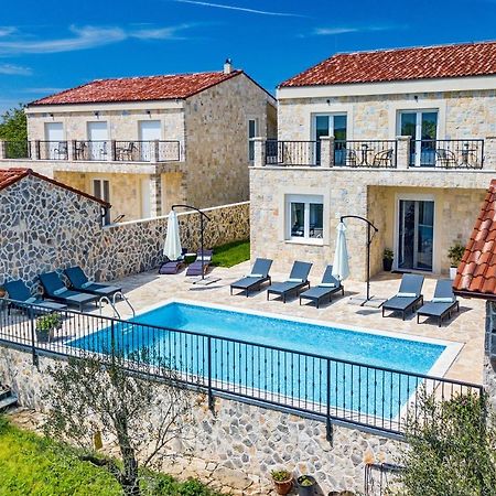 Luxury Stone Villa With Pool - Brisevo Экстерьер фото