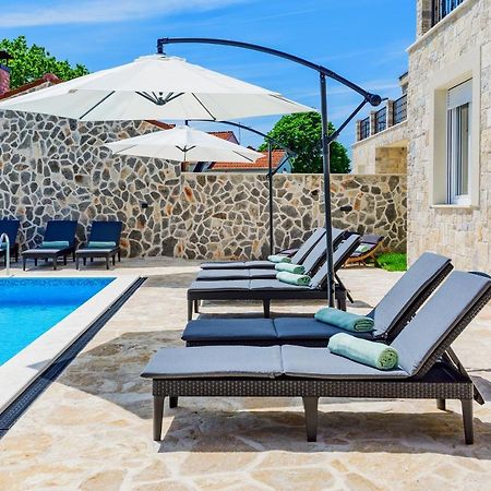 Luxury Stone Villa With Pool - Brisevo Экстерьер фото