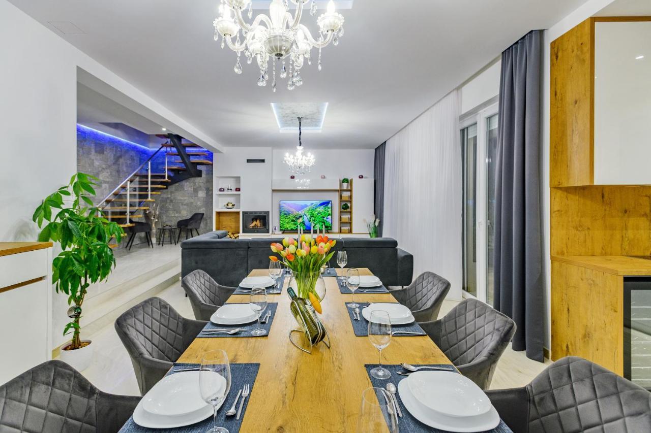 Luxury Stone Villa With Pool - Brisevo Экстерьер фото